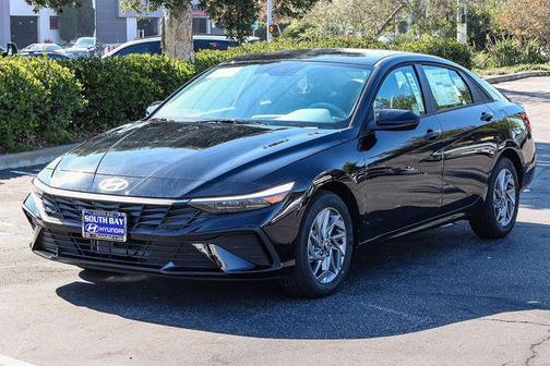 Black 2026 Hyundai ELANTRA HEV Blue