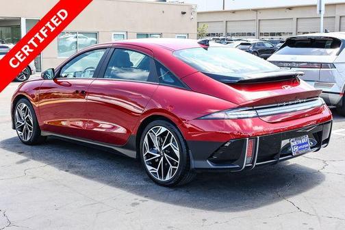 Red 2024 Hyundai IONIQ 6 SEL