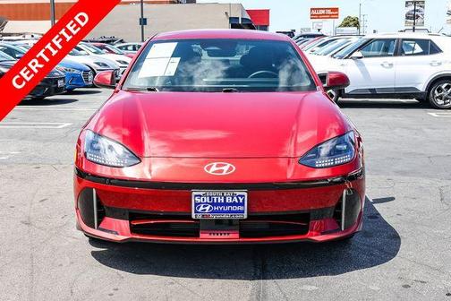 Red 2024 Hyundai IONIQ 6 SEL