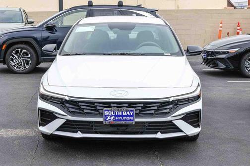 White 2026 Hyundai ELANTRA HEV SEL Sport