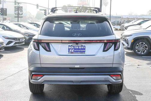 Shimmering Silver 2026 Hyundai TUCSON Hybrid Limited
