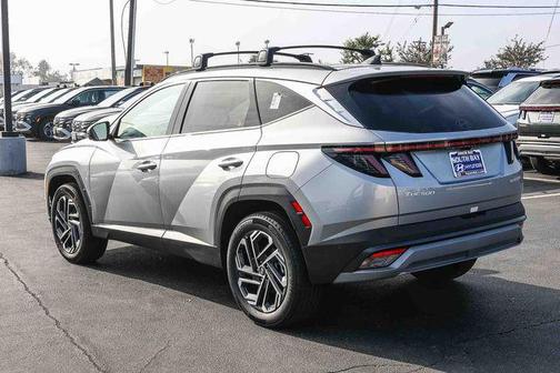 Shimmering Silver 2026 Hyundai TUCSON Hybrid Limited