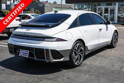 White 2024 Hyundai IONIQ 6 SEL