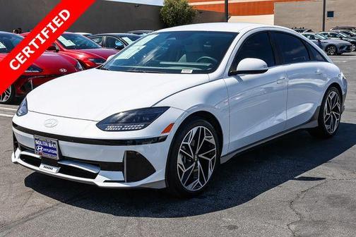 White 2024 Hyundai IONIQ 6 SEL