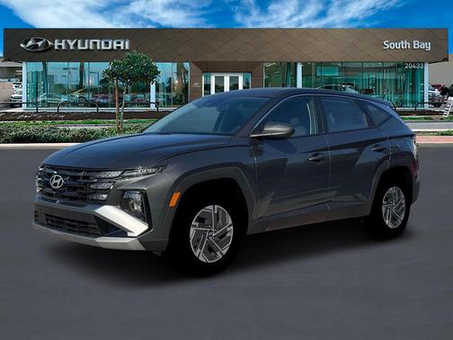 Amazon Gray 2026 Hyundai TUCSON Hybrid Blue SE
