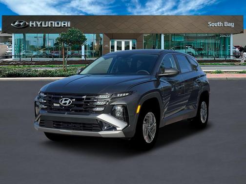 Amazon Gray 2026 Hyundai TUCSON Hybrid Blue SE