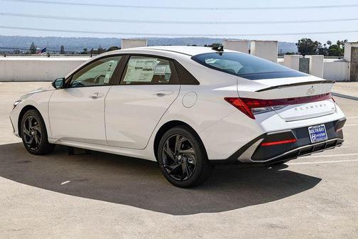 White 2026 Hyundai ELANTRA HEV Blue