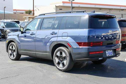 Atlantic Blue 2026 Hyundai SANTA FE HEV SEL
