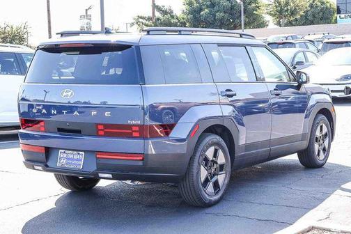Atlantic Blue 2026 Hyundai SANTA FE HEV SEL