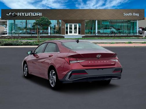 Red 2026 Hyundai ELANTRA Limited