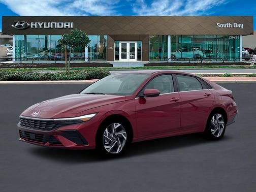 Red 2026 Hyundai ELANTRA Limited