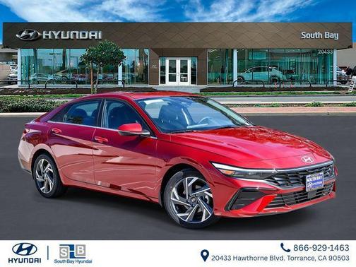 Red 2026 Hyundai ELANTRA Limited