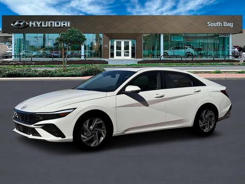 White 2026 Hyundai ELANTRA Limited