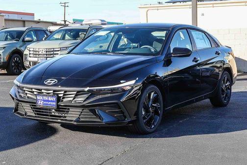 Black 2026 Hyundai ELANTRA HEV SEL