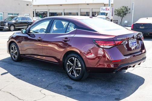 Rosewood Metallic 2024 Nissan Sentra SV