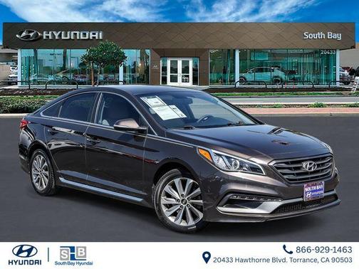 Dark Truffle 2015 Hyundai SONATA Sport