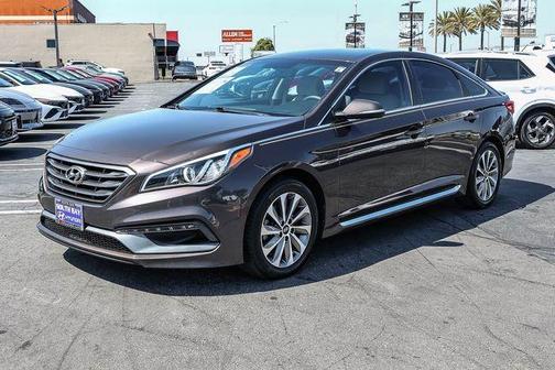 Dark Truffle 2015 Hyundai SONATA Sport