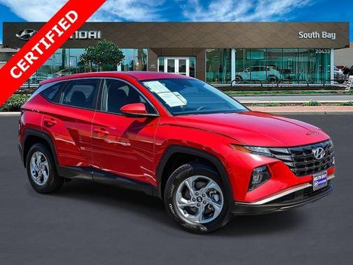 Calypso Red 2023 Hyundai TUCSON SE
