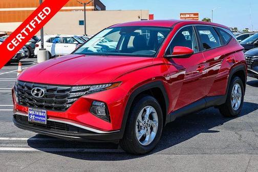 Calypso Red 2023 Hyundai TUCSON SE