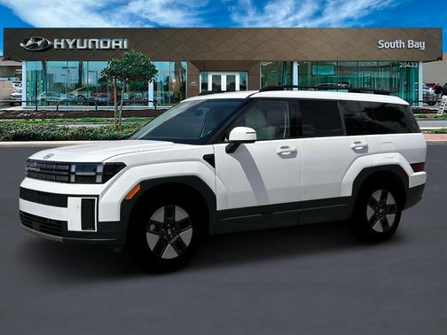 White 2026 Hyundai SANTA FE HEV SEL
