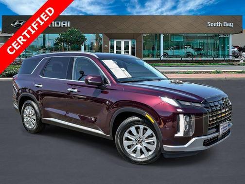 Burgundy 2023 Hyundai PALISADE SEL