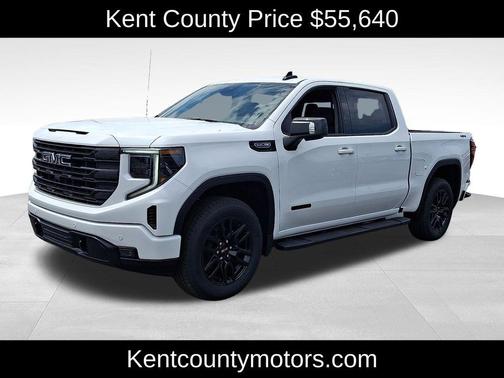 Summit White 2026 GMC Sierra 1500 Elevation