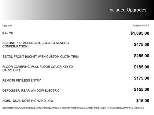 2024 Chevrolet Express 3500 RWD 3500 Extended Wheelbase LS