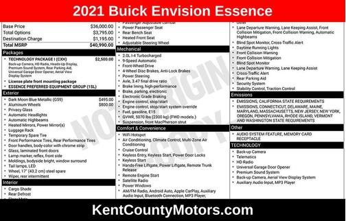 2021 Buick Envision FWD Essence
