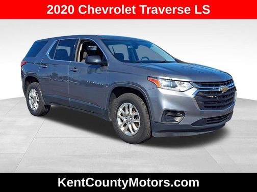 Satin Steel Metallic 2020 Chevrolet Traverse LS