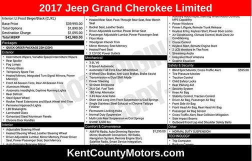 2017 Jeep Grand Cherokee Limited