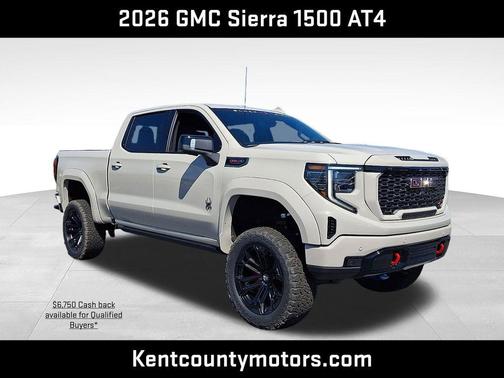 Coastal Dune 2026 GMC Sierra 1500 AT4
