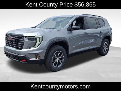 Sterling Metallic 2026 GMC Acadia AT4 AWD