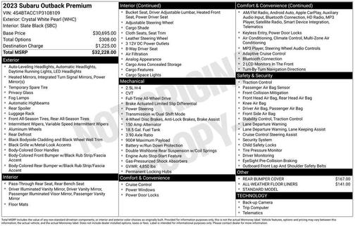 2023 Subaru Outback Premium