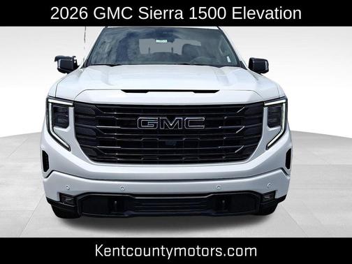 Summit White 2026 GMC Sierra 1500 Elevation