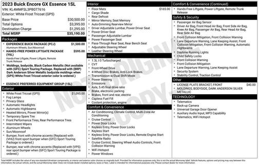 2023 Buick Encore GX Essence