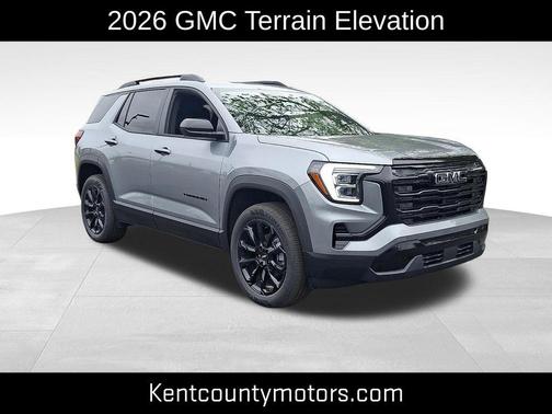 Sterling Metallic 2026 GMC Terrain AWD Elevation