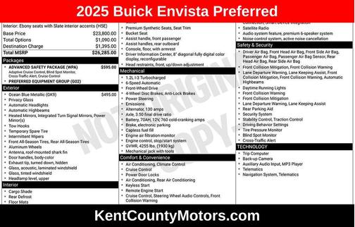 2025 Buick Envista Preferred FWD