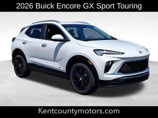 Summit White 2026 Buick Encore GX Sport Touring