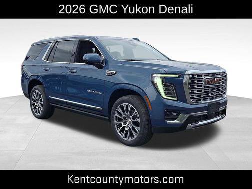 Downpour Metallic 2026 GMC Yukon Denali