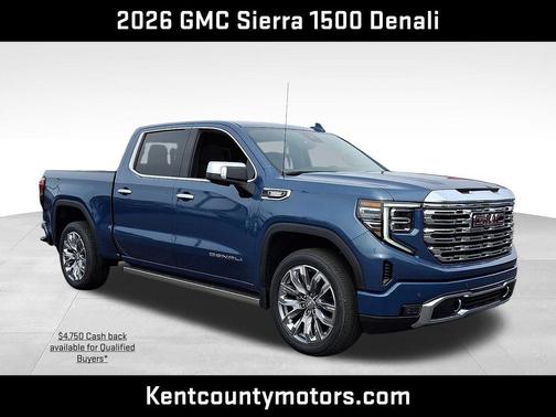 Downpour Metallic 2026 GMC Sierra 1500 Denali