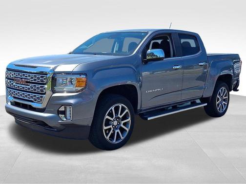 Satin Steel Metallic 2022 GMC Canyon Denali