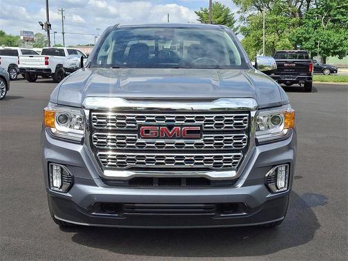 Satin Steel Metallic 2022 GMC Canyon Denali