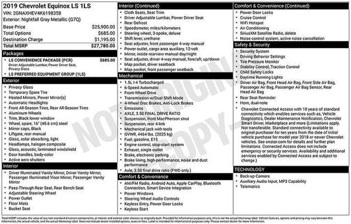 2019 Chevrolet Equinox LS