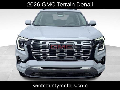 Glacier White Tricoat 2026 GMC Terrain Denali