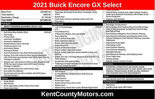 2021 Buick Encore GX Select
