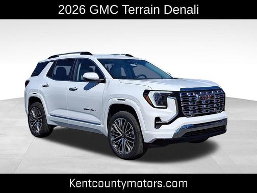 Summit White 2026 GMC Terrain Denali