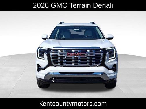 Summit White 2026 GMC Terrain Denali