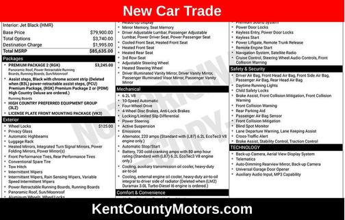 Sterling Gray Metallic 2024 Chevrolet Tahoe 4WD High Country