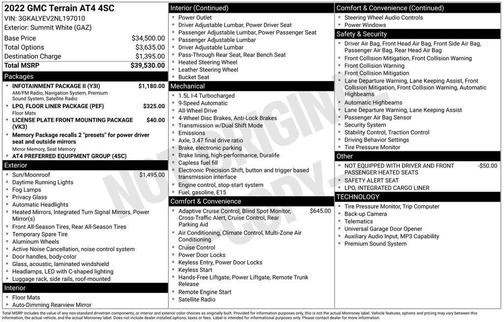 2022 GMC Terrain AWD AT4