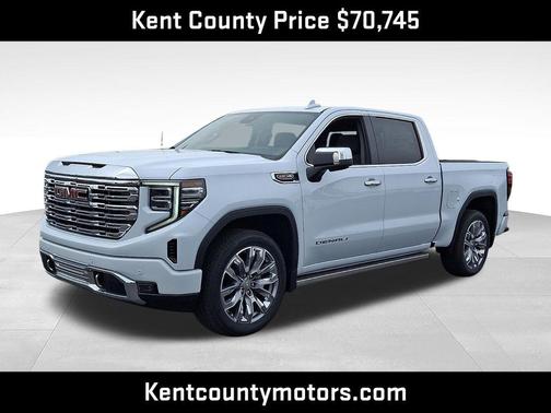 Glacier White Tricoat 2026 GMC Sierra 1500 Denali